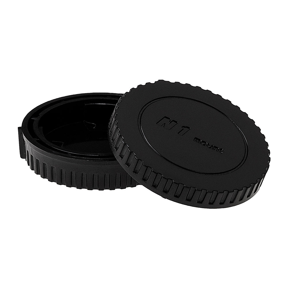 Fotodiox Camera Body & Rear Lens Cap Set for All Nikon 1 Series Compatible Cameras & Lenses