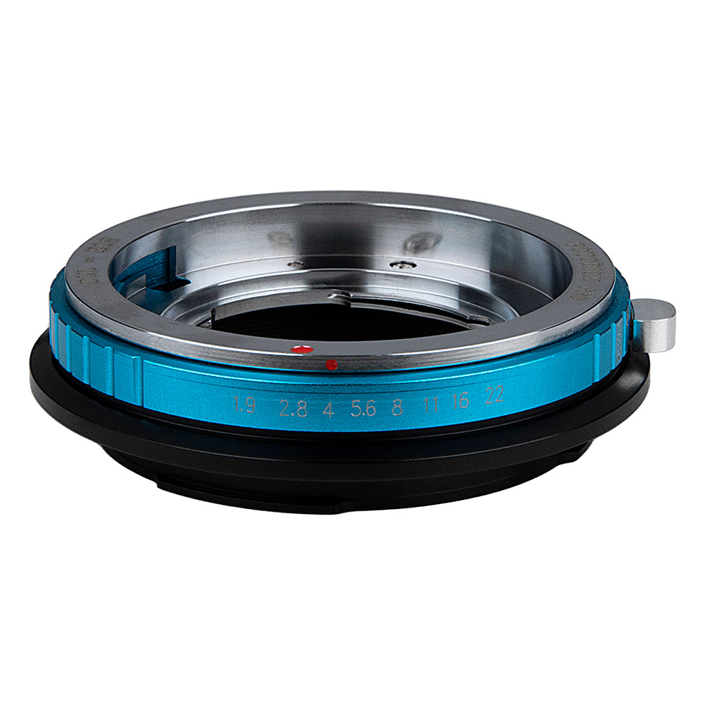 Fotodiox Pro Lens Mount Adapter - Deckel-Bayonett (Deckel Bayonet, DKL) Mount SLR Lens to Canon EOS (EF-S) Mount SLR Camera Body with Selectable Clicked / Declicked Aperture Control