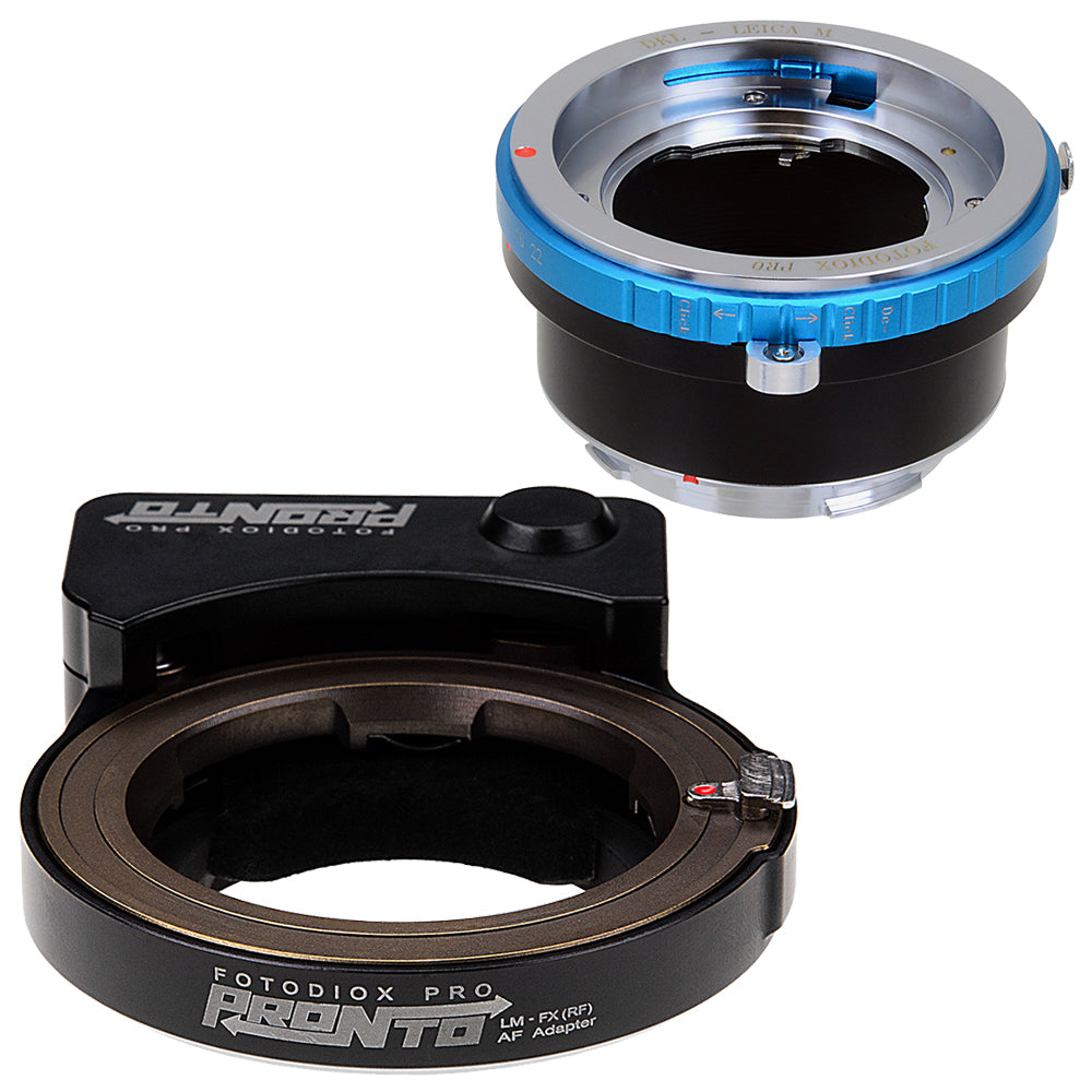 FOTOFOX LM-FX Lens Mount Adapter – Leica M Mount Lens To Fujifilm X-Mount Camera (X-Pro1, X-E1, X-T Series, Etc.)