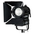 Fotodiox Pro DY-200 Daylight Fresnel LED, High-Intensity LED Fresnel Light for Film & Television - with Remote Dimmable and Focusable Control, 12V AC Power Adapter, Light Stand bracket and Removable Barndoors