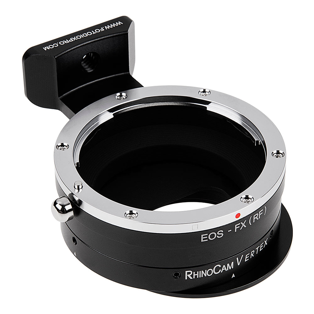 RhinoCam Vertex Rotating Stitching Adapter, Compatible with Canon EOS (EF / EF-S) D/SLR Lensto Fuji X-Series Mirrorless Cameras