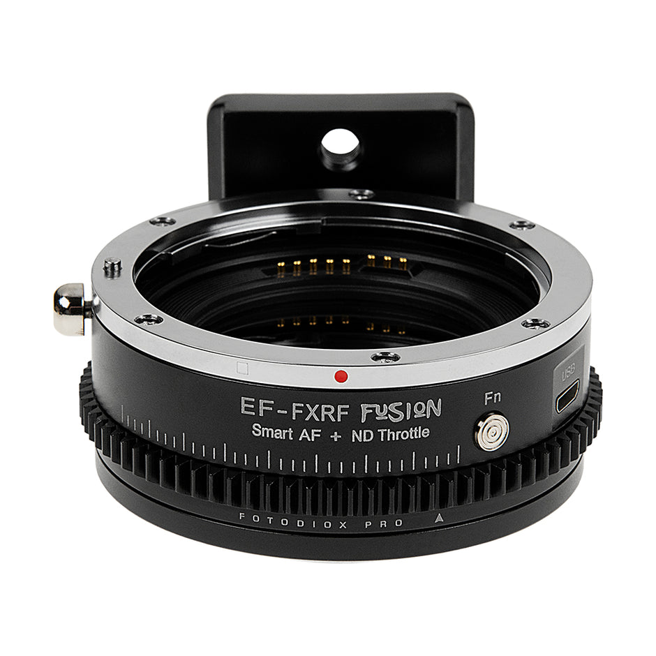 NDT Fusion Auto Adapter - Canon EF Lens to Fuji X Cameras w/ Variable ...