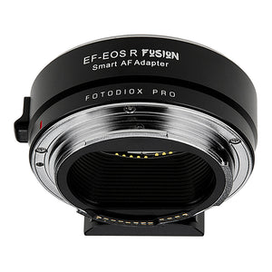 Fotodiox Pro Fusion Adapter, Smart AF Lens - Canon EOS EF D/SLR Lens to Canon RF Mount Mirrorless Cameras with Full Automated Functions