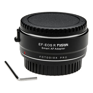 Fotodiox Pro Fusion Adapter, Smart AF Lens - Canon EOS EF D/SLR Lens to Canon RF Mount Mirrorless Cameras with Full Automated Functions