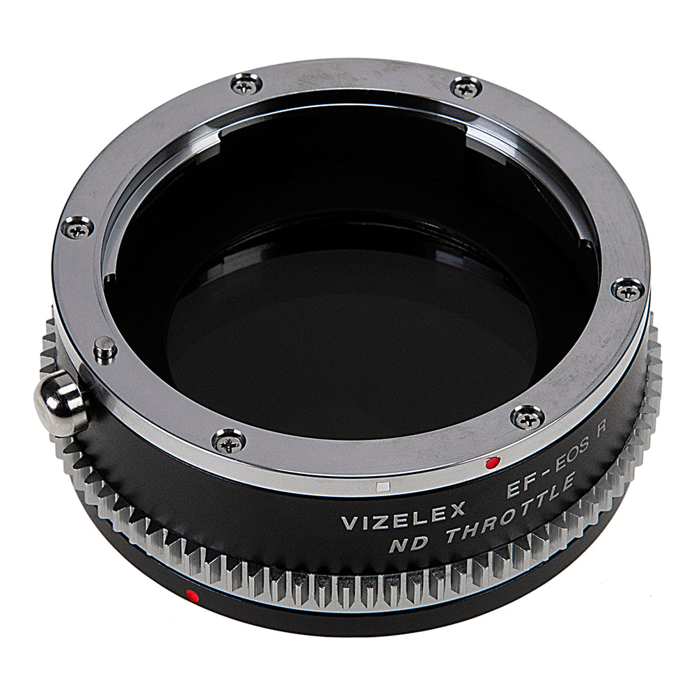 Vizelex Cine ND Throttle Lens Mount Adapter from Fotodiox Pro Compatible  with Canon EOS (EF / EF-S) D/SLR Lenses to Canon RF Mount Mirrorless Camera 