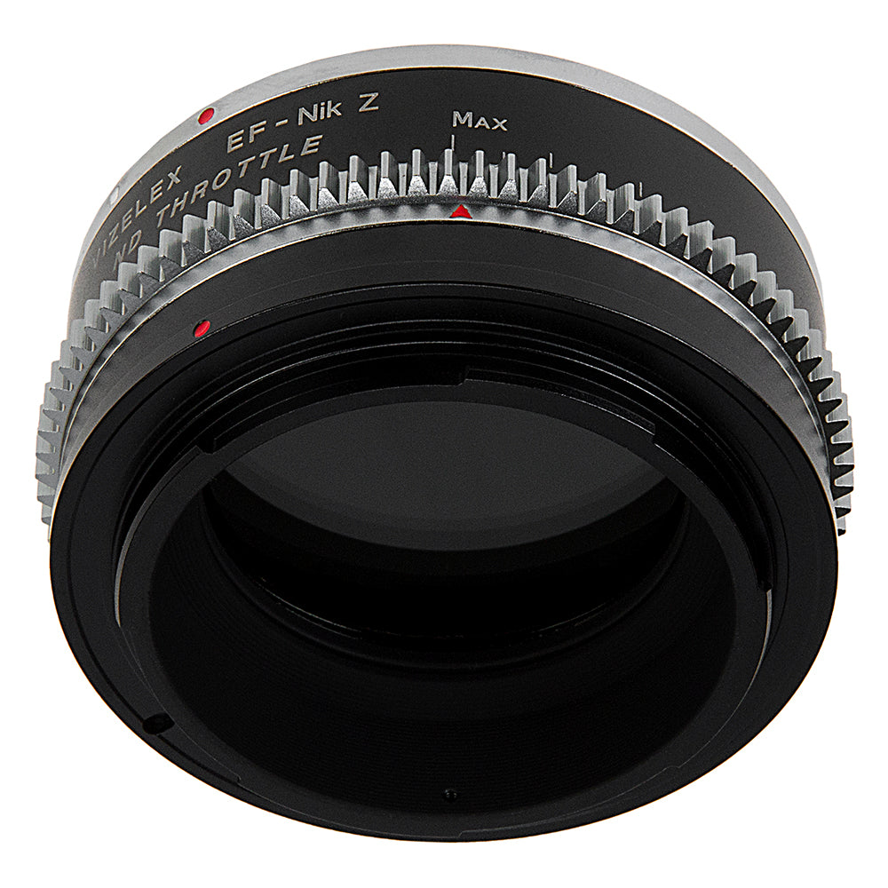 Vizelex Cine ND Throttle Lens Mount Adapter from Fotodiox Pro Compatible  with Canon EOS (EF / EF-S) D/SLR Lenses to Nikon Z-Mount Mirrorless Camera 