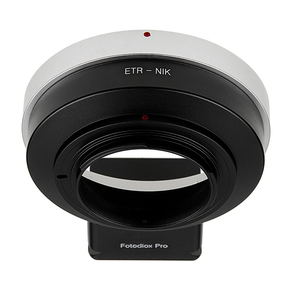 Fotodiox Pro Lens Mount Adapter - Bronica ETR Mount SLR Lenses to Nikon F Mount SLR Camera Body