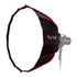 Fotodiox EZ-Pro DLX Parabolic Softbox with Balcar Speedring - Quick Collapsible Softbox with Silver Reflective Interior with Double Diffusion