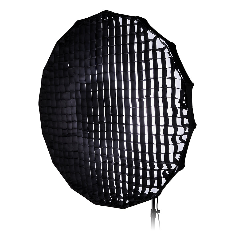 Pro Studio Solutions EZ-Pro Beauty Dish and Softbox Combination with Multiblitz P Speedring for Multiblitz P, Compact, and Compatible - Quick Collapsible, Soft White Interior, with Double Diffusion Panels