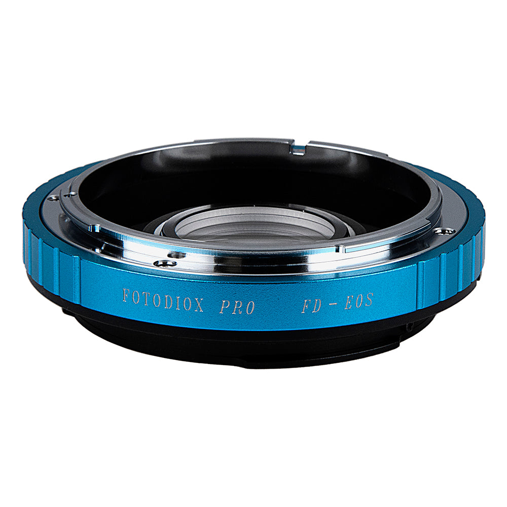Fotodiox Pro Lens Mount Adapter - Canon FD & FL 35mm SLR lens to Canon EOS (EF, EF-S) Mount SLR Camera Body, with Built-In Aperture Control Dial