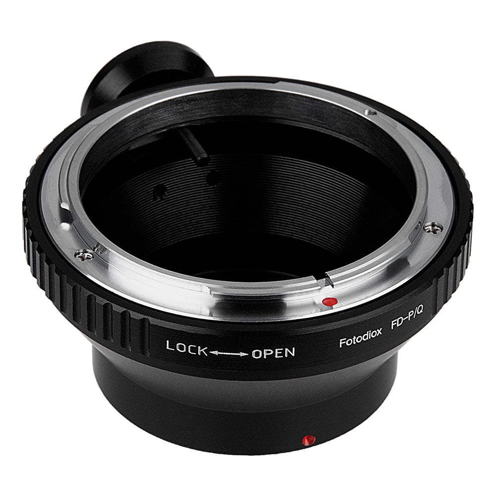 Fotodiox Lens Adapter - Compatible with Canon FD & FL 35mm SLR Lenses to Pentax Q (PQ) Mount Mirrorless Cameras