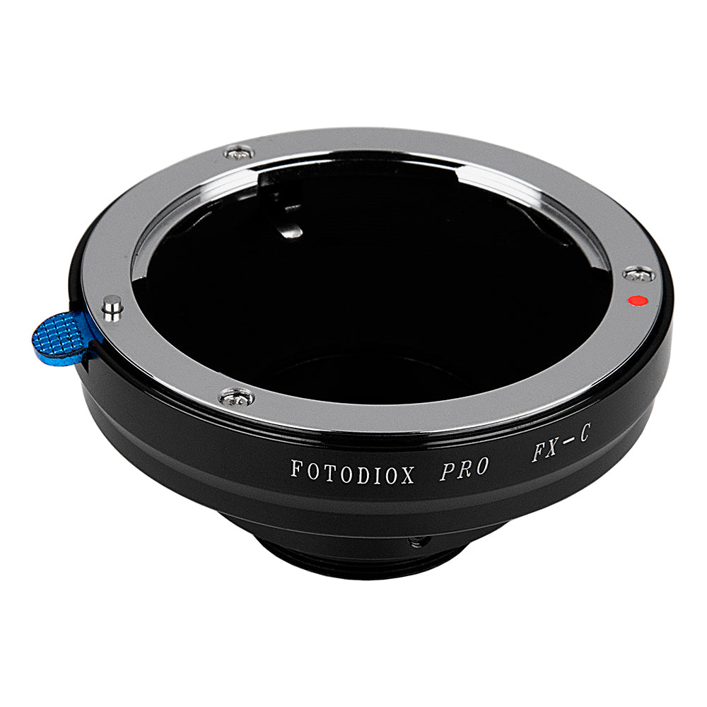 Fotodiox Pro Lens Adapter - Compatible with Fuji Fujica X-Mount 35mm (FX35) SLR Lenses to C-Mount (1" Screw Mount) Cine & CCTV Cameras