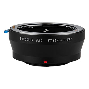 Fotodiox Pro Lens Mount Adapter Compatible with Fujifilm Fujica X-Mount 35mm (FX35) SLR Lenses to Micro Four Thirds Mount Cameras