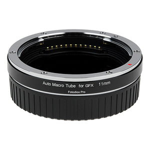 Fotodiox Pro Automatic Macro Extension Tube, 11mm Section - for Fujifilm Fuji G-Mount GFX Mirrorless Cameras for Extreme Close-up Photography