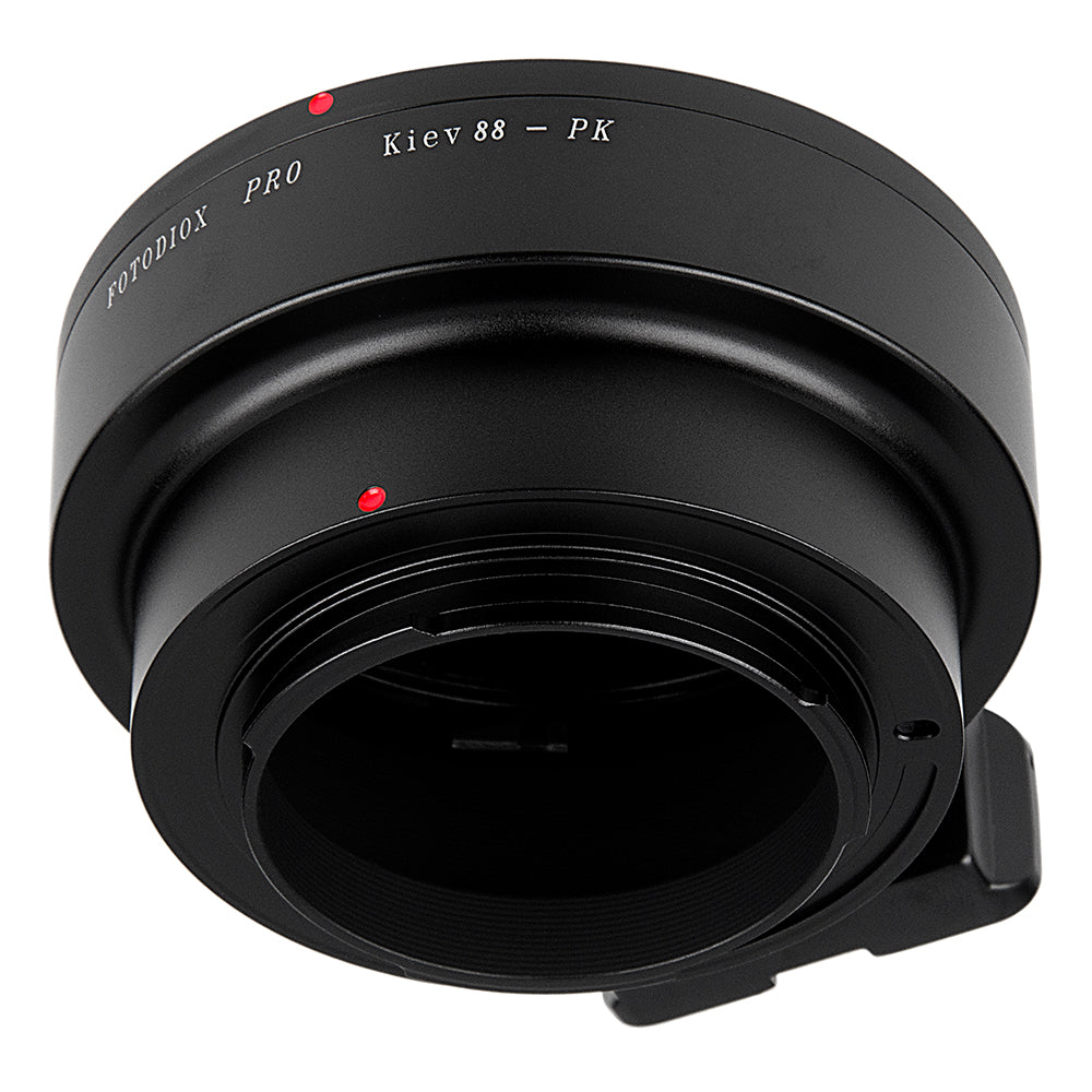 Fotodiox Pro Lens Mount Adapter - Kiev 88 SLR Lens to Pentax K (PK) Mount SLR Camera Body