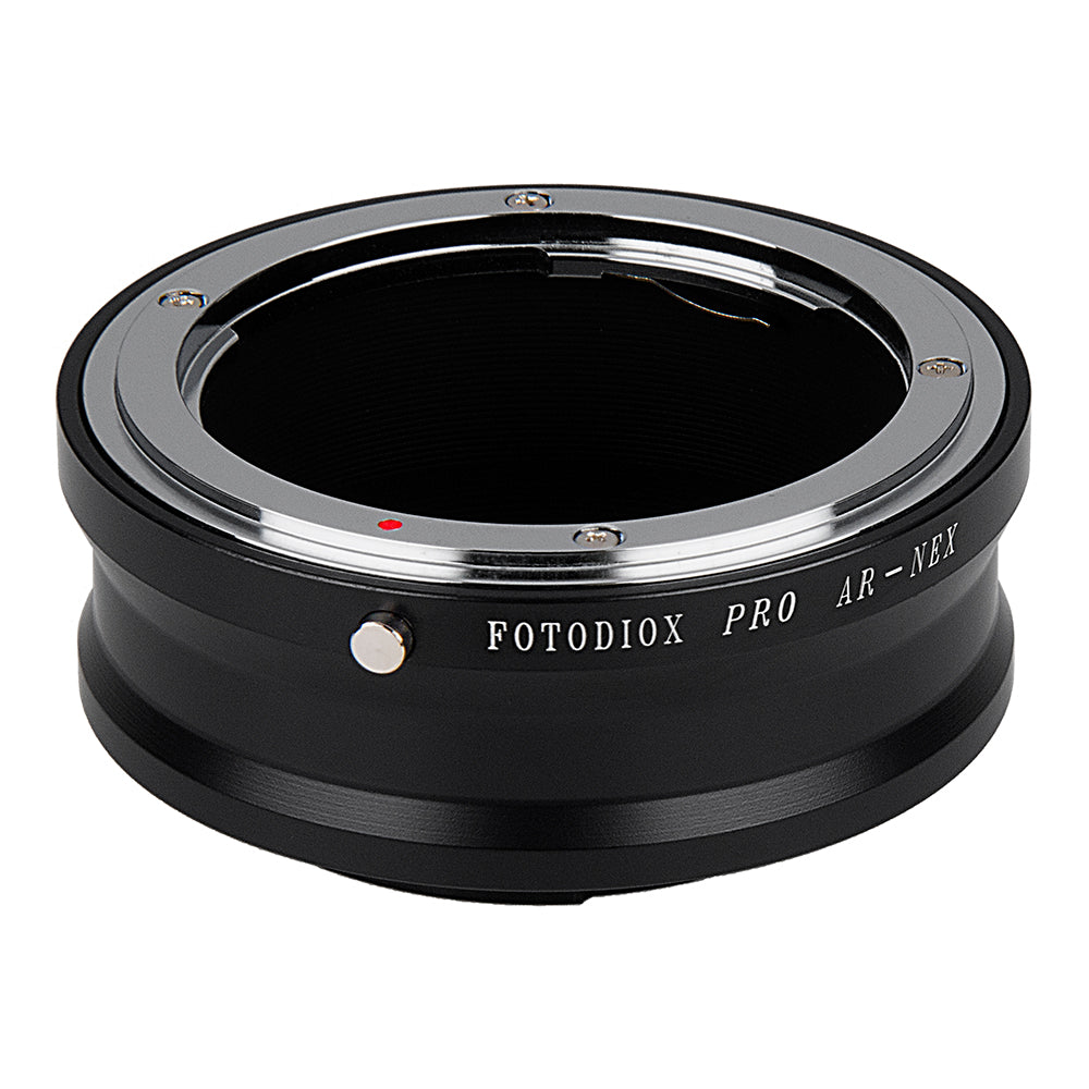 Fotodiox Pro Lens Mount Adapter - Konica Auto-Reflex (AR) SLR Lens to Sony Alpha E-Mount Mirrorless Camera Body