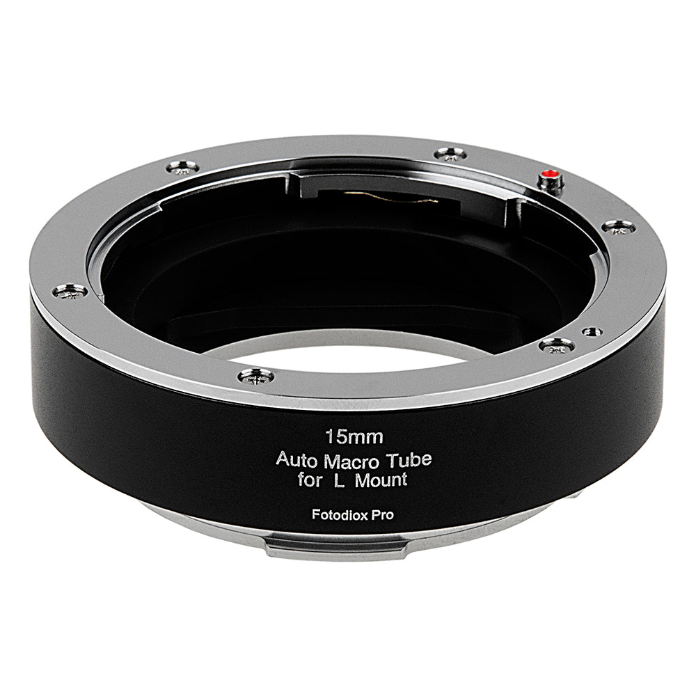 Fotodiox Pro Automatic Macro Extension Tube, 15mm Section - for L-Mount Alliance MILC Cameras for Extreme Close-up Photography