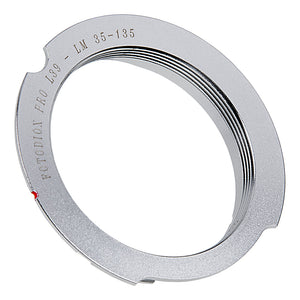 Fotodiox Pro Lens Adapter with Leica 6-Bit M-Coding - Compatible with L39/LTM (x0.977 Pitch TPI 26) Leica Thread Mount Lenses to Leica M Mount Rangefinder Cameras with 35mm/135mm Frame Lines