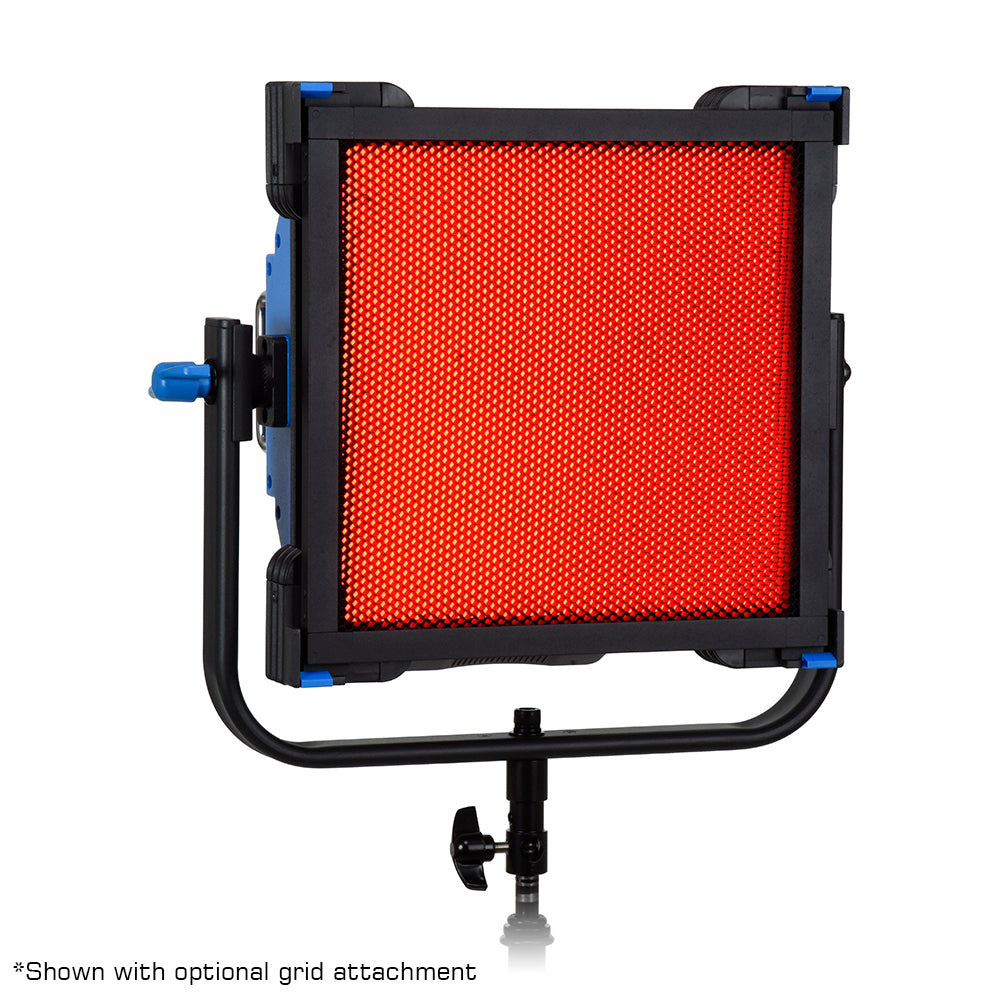 Fotodiox Pro FACTOR Prizmo 150 RGB+W LED Light - 1x1' Multi Color Dimmable Studio Light with Special Effects Settings & Softbox