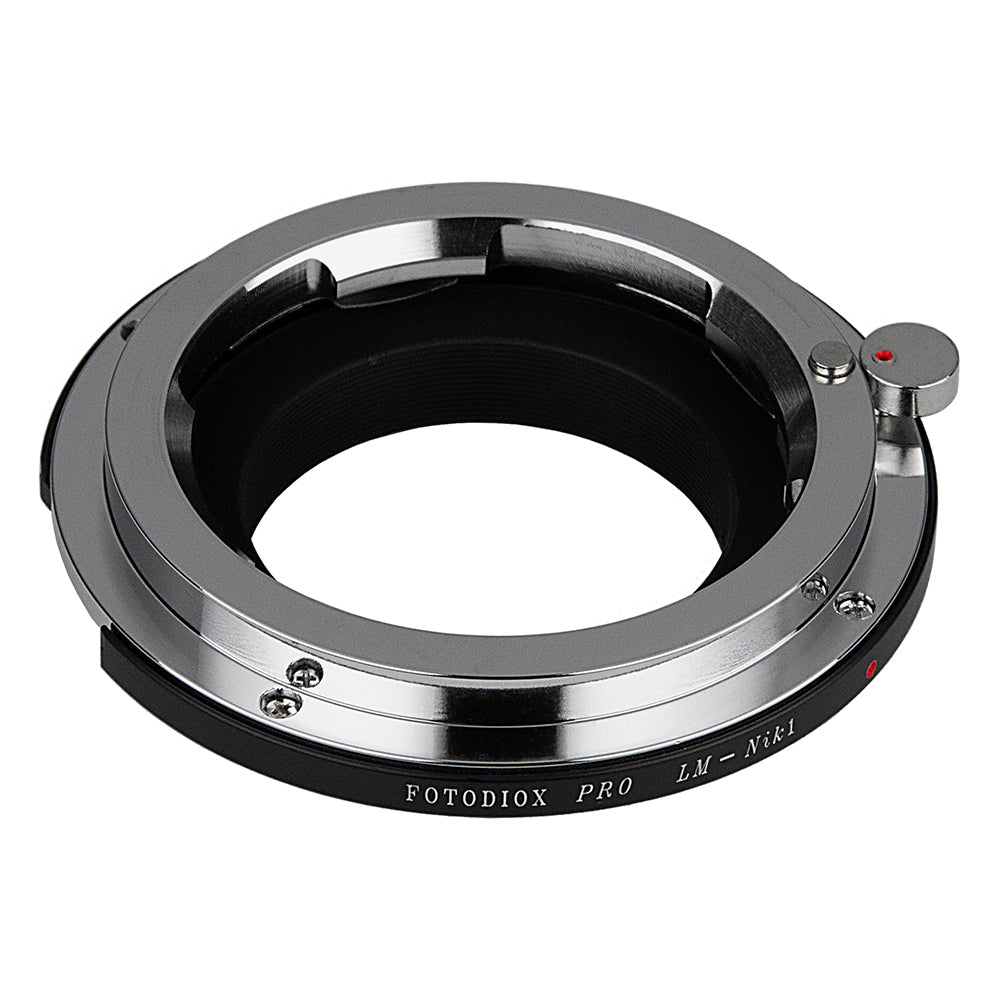 Fotodiox Pro Lens Adapter - Compatible with Leica M Rangefinder Lenses to Nikon 1-Series Mirrorless Cameras