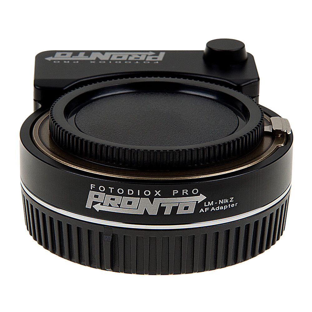 Fotodiox Pro PRONTO Autofocus Adapter - Compatible with Leica M Mount Lenses to Nikon Z-Mount Mirrorless Cameras