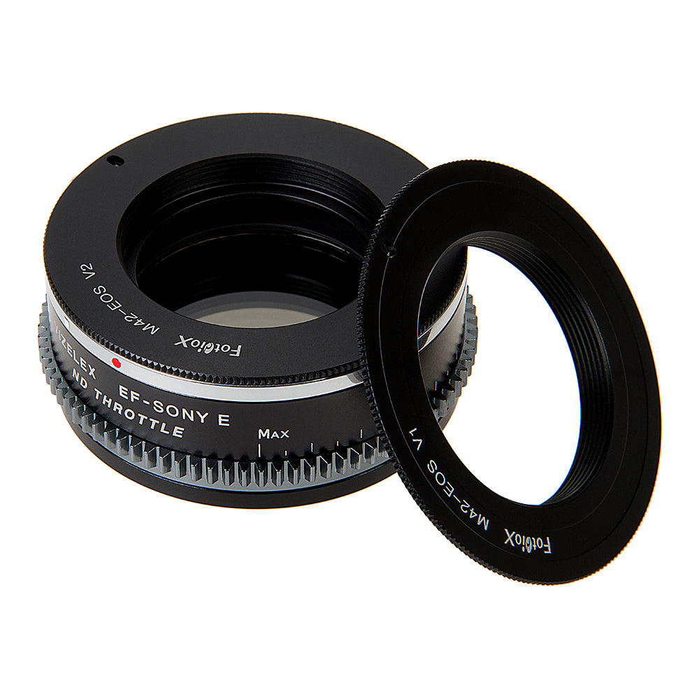 Vizelex CINE ND Throttle Combo Adapter Compatible with Olympus OM 35mm Film  Lenses to Micro Four Thirds Mount Cameras