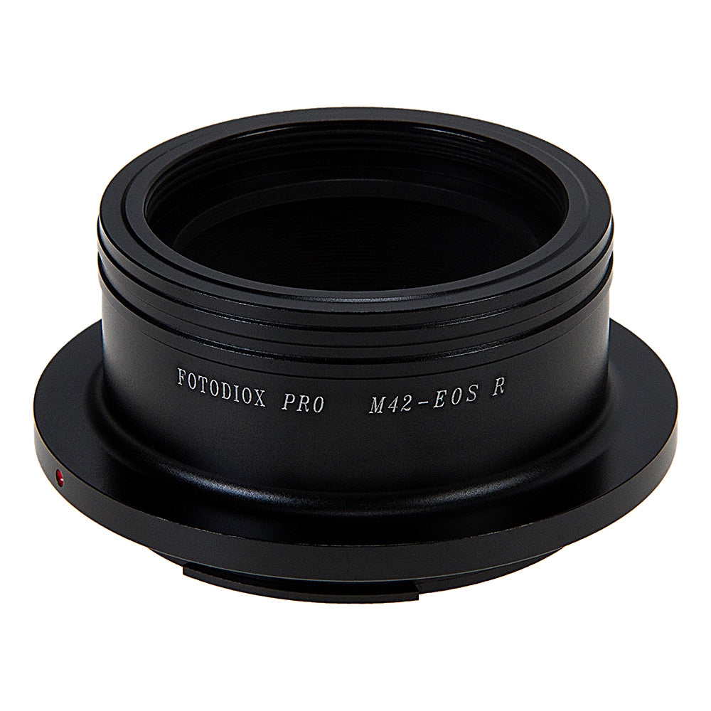 Fotodiox Pro Lens Mount Adapter Compatible with M42 Screw Mount SLR Lenses to Canon RF (EOS-R) Mount Mirrorless Camera Bodies