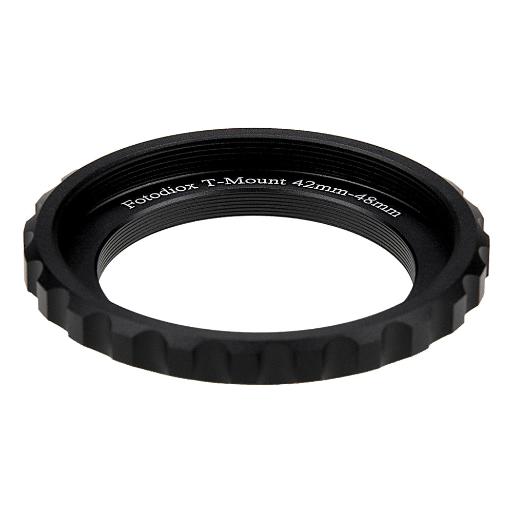 Fotodiox Lens Adapter Astro Edition - Compatible with 48mm (x0.75) T-Mount Wide Field Telescopes to 42mm (x0.75) T-Mount (T/T-2) Screw Mount Adapters for Deep Space Astro-Photography