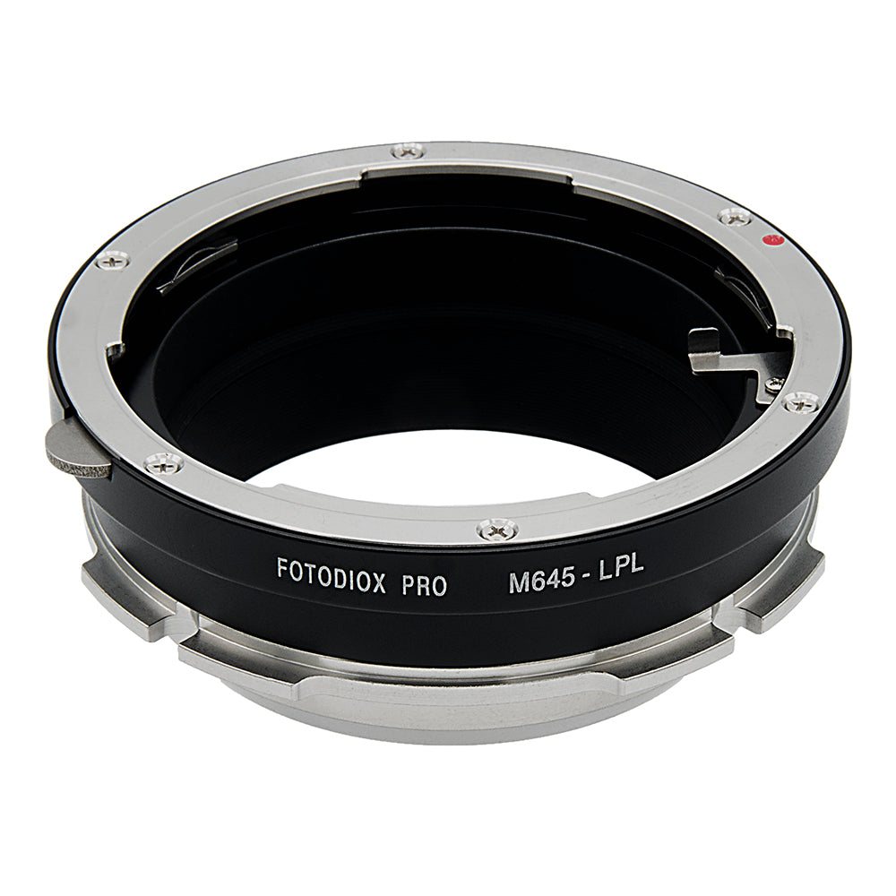 Fotodiox Pro Lens Mount Adapter - Compatible with Mamiya 645 (M645) Mount Lenses to Arri LPL (Large Positive Lock) Mount Cameras