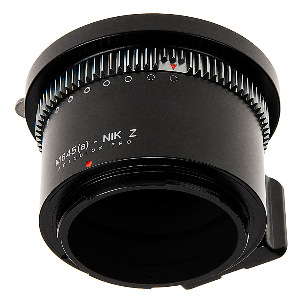Fotodiox Pro Lens Mount Adapter Compatible with Mamiya 645 (M645) Mount AF/AF-D Lenses to Nikon Z-Mount Mirrorless Camera Bodies