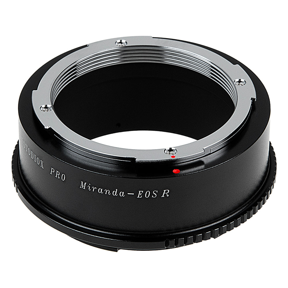 Fotodiox Pro Lens Mount Adapter - Compatible with Miranda (MIR) SLR Lenses to Canon RF Mount Mirrorless Cameras