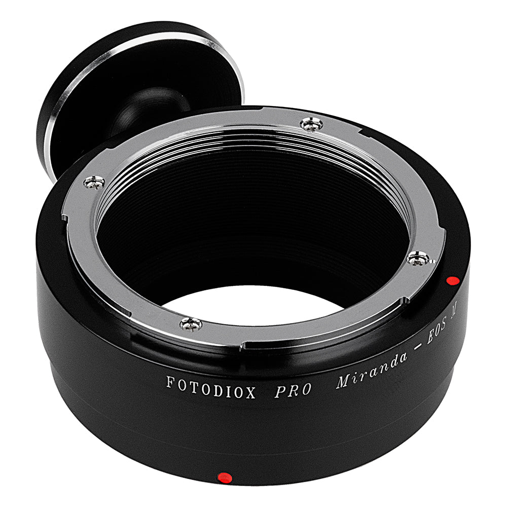Fotodiox Pro Lens Mount Adapter - Miranda (MIR) SLR Lens to Canon EOS M (EF-M Mount) Mirrorless Camera Body