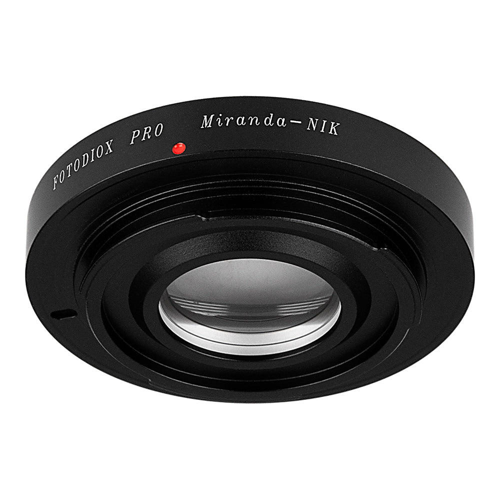 Fotodiox Pro Lens Mount Adapter - Miranda (MIR) SLR Lens to Nikon F Mount SLR Camera Body
