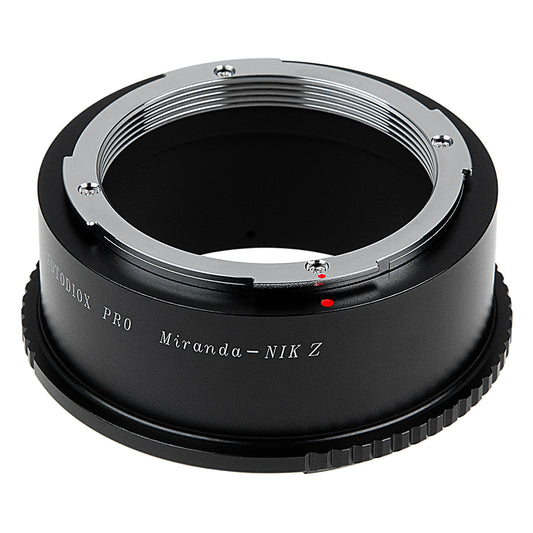 Pro Lens Adapter - Miranda (MIR) Lenses to Nikon Z-Mount Cameras ...