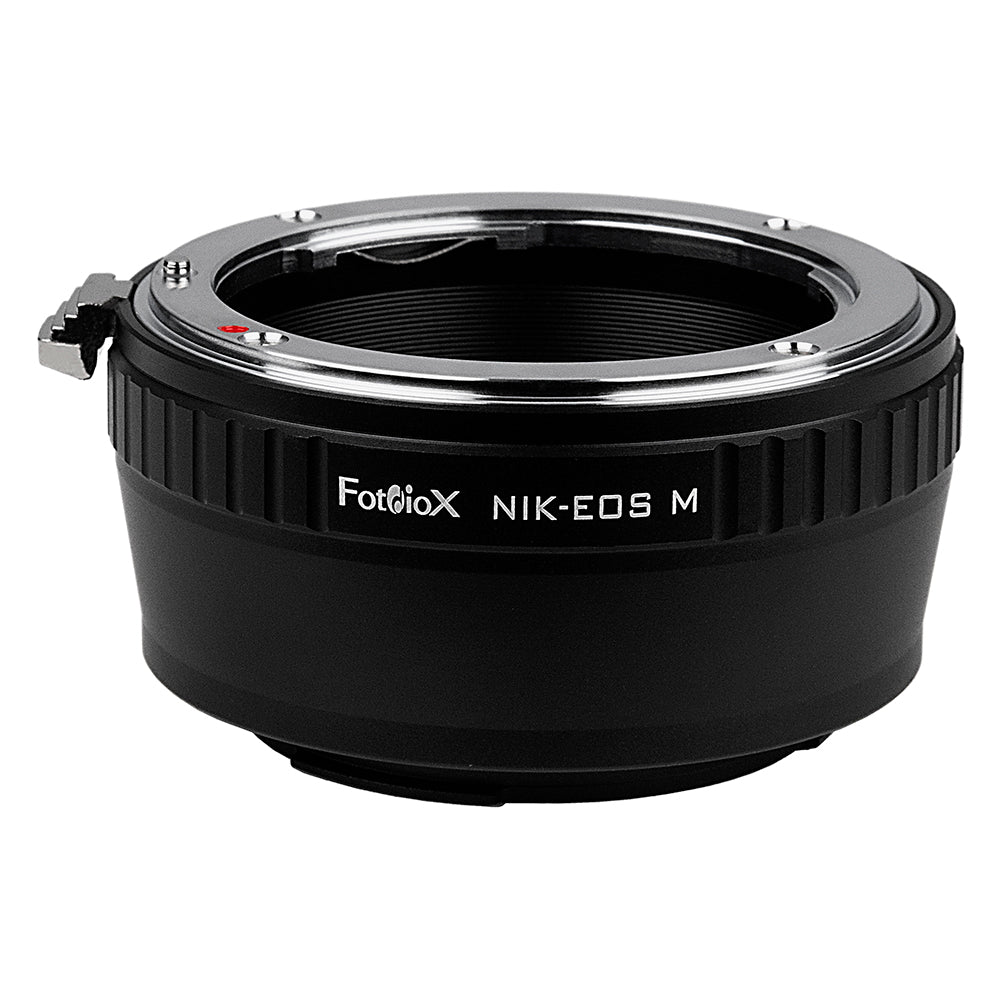 Fotodiox Lens Mount Adapter - Nikon F Mount D/SLR Lens to Canon EOS M (EF-M Mount) Mirrorless Camera Body