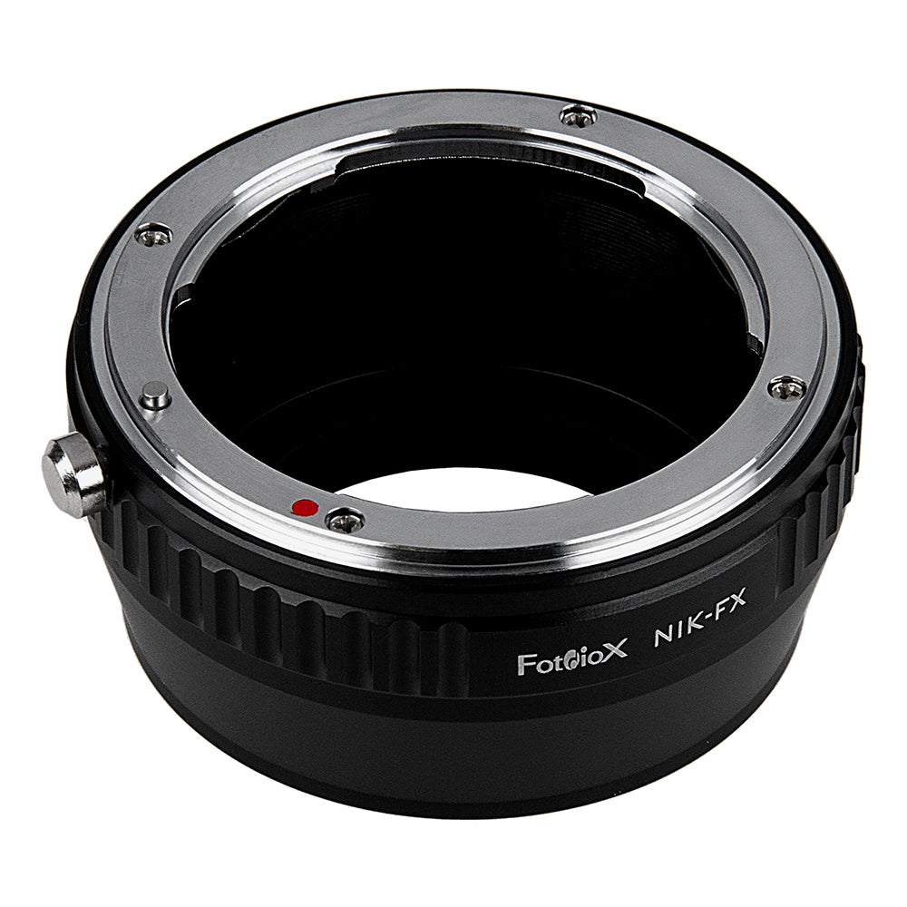 Fotodiox Lens Mount Adapter - Nikon Nikkor F Mount D/SLR Lens to Fujifilm Fuji X-Series Mirrorless Camera Body