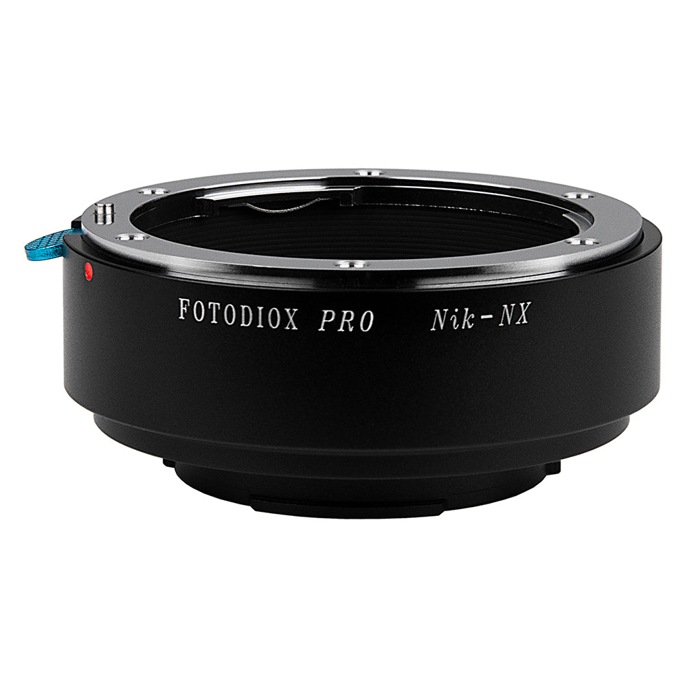Fotodiox Pro Lens Adapter - Compatible with Nikon F Mount D/SLR Lenses to Samsung NX Mount Mirrorless Cameras