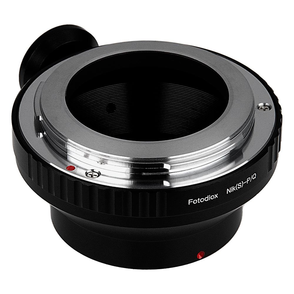 Fotodiox Lens Adapter - Compatible with Nikon S, Contax RF & Kiev RF  External Bayonet Lenses to Pentax Q (PQ) Mount Mirrorless Cameras