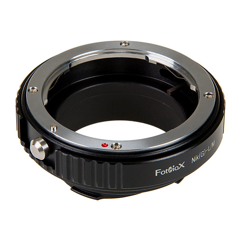 Fotodiox Lens Adapter with Leica 6-Bit M-Coding - Compatible with Nikon F Mount G-Type D/SLR Lenses to Leica M Mount Rangefinder Cameras