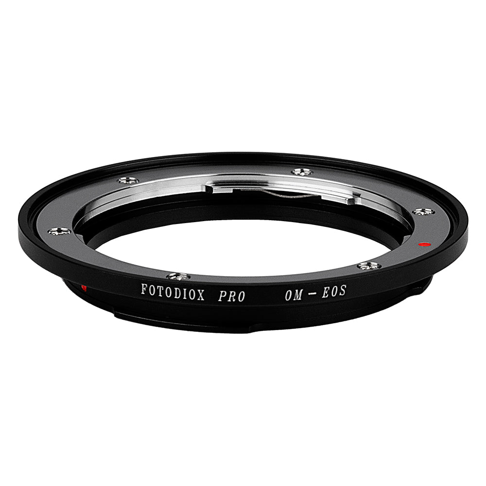 Fotodiox Pro Lens Mount Adapter - Olympus Zuiko (OM) 35mm SLR Lens to Canon EOS (EF, EF-S) Mount SLR Camera Body
