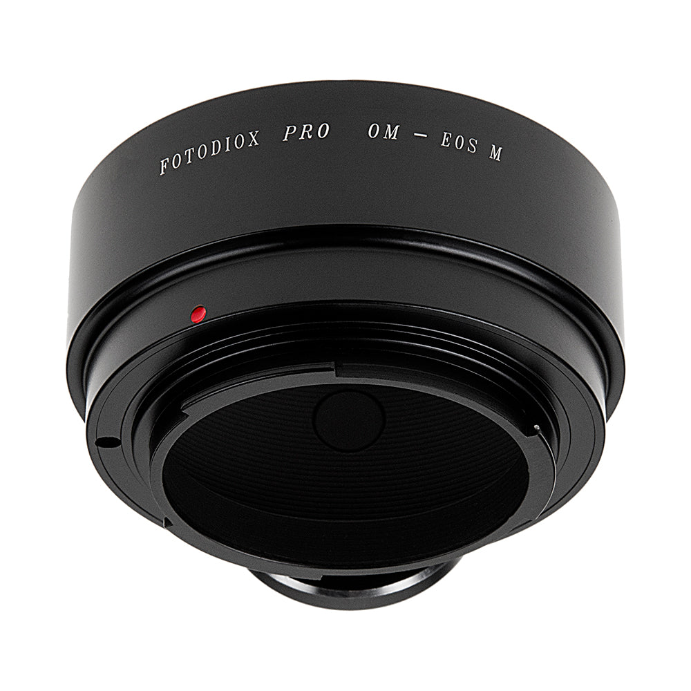 Fotodiox Pro Lens Mount Adapter - Olympus Zuiko (OM) 35mm SLR Lens to Canon EOS M (EF-M Mount) Mirrorless Camera Body