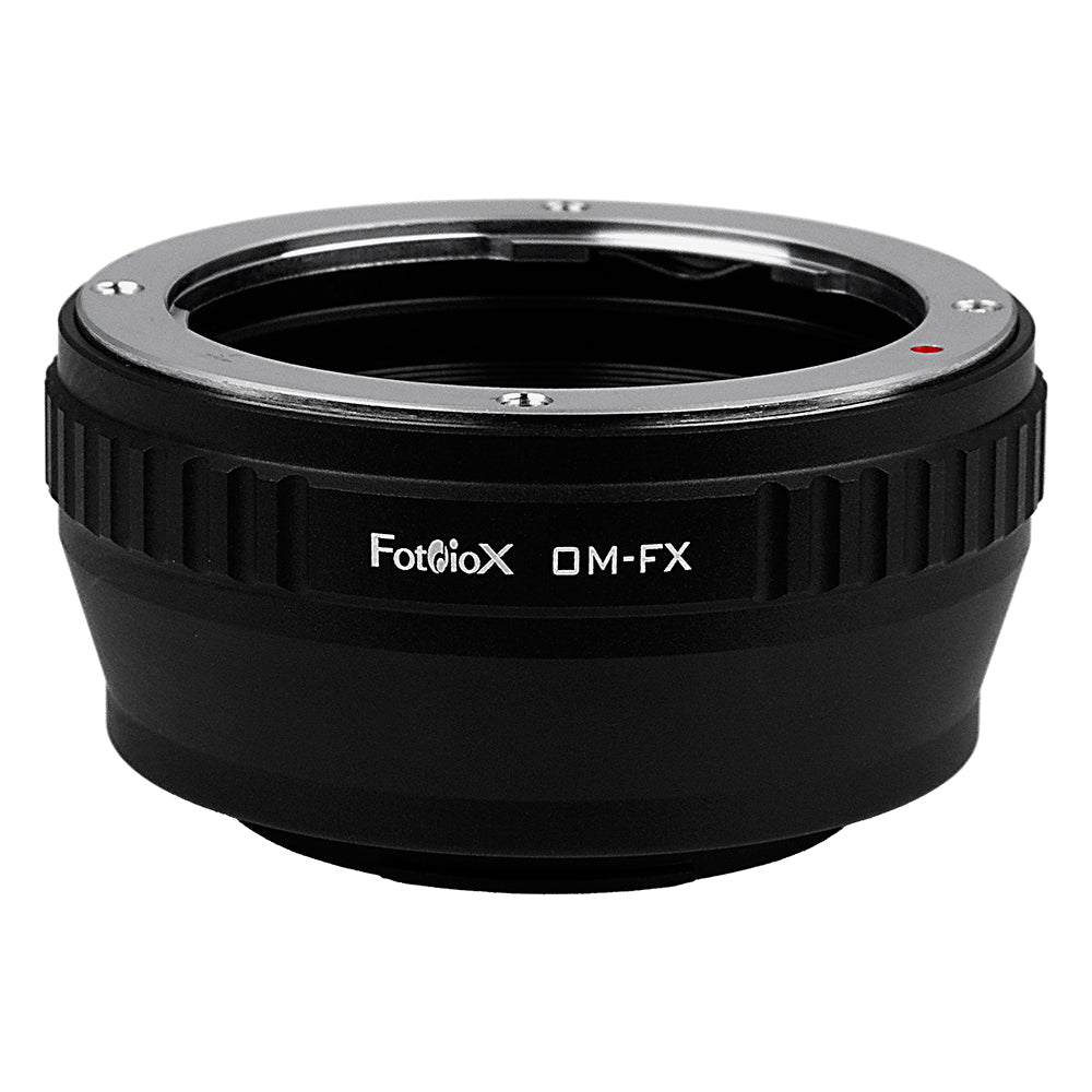 Fotodiox Lens Mount Adapter - Olympus Zuiko (OM) 35mm SLR Lens to Fujifilm Fuji X-Series Mirrorless Camera Body