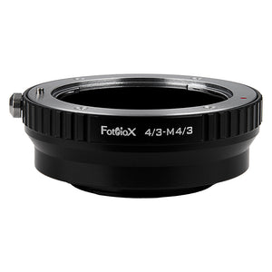 Fotodiox Lens Mount Adapter - Olympus Digital Zuiko OM 4/3 (OM4/3) Lens to Micro Four Thirds (MFT, M4/3) Mount Mirrorless Camera Body