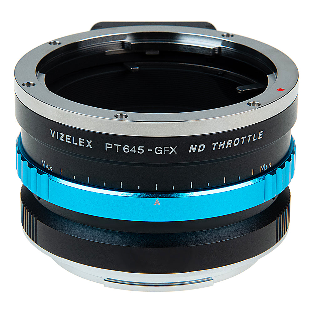 ND Throttle Adapter - Pentax 645 Lenses to Fuji G-Mount Camera w