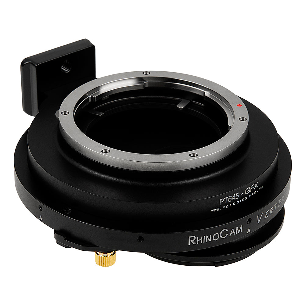 RhinoCam Vertex Rotating Stitching Adapter, Compatible with Pentax 645 (P645) Mount SLR Lens to Fujifilm G-Mount (GFX) Mirrorless Cameras