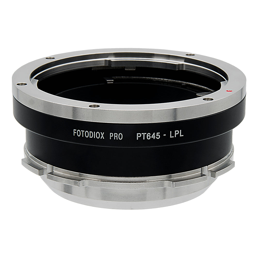 Fotodiox Pro Lens Mount Adapter - Compatible with Pentax 645 (P645) Mount SLR Lenses to Arri LPL (Large Positive Lock) Mount Cameras