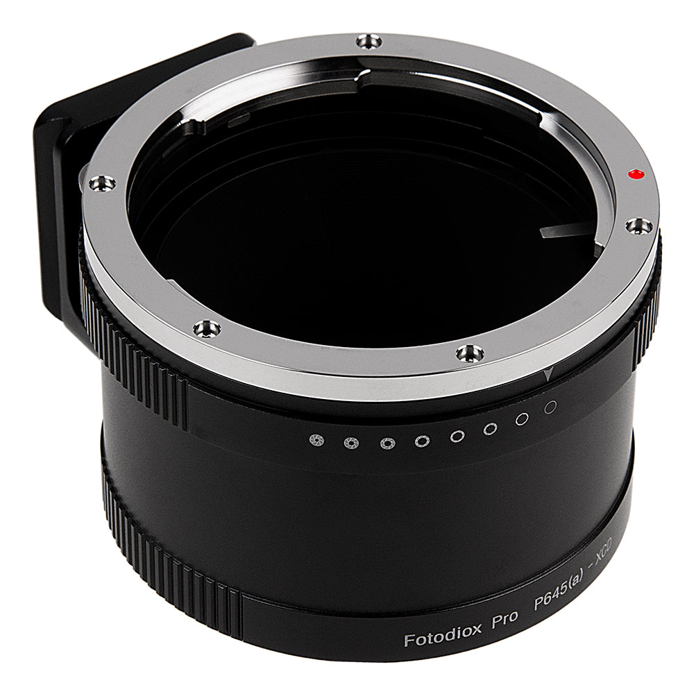 Fotodiox Pro Lens Adapter with Built-In Aperture Control Dial - Compatible  with Pentax 645 (P645) Mount D FA & DA Auto Focus Lenses to Hasselblad XCD 