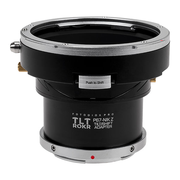 TLT ROKR (Tilt/Shift) Adapter - Pentax 6x7 to Nikon Z-Mount