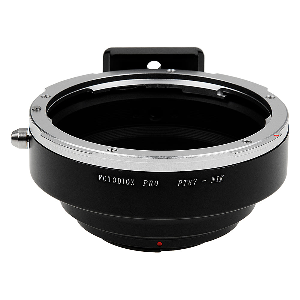Pentax 6x7 (P67, PK67) Mount SLR Lens to Nikon F Mount SLR Camera