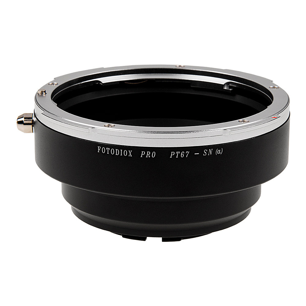 Pro Lens Adapter - Pentax 6x7 Lens to Sony A-Mount Camera Body